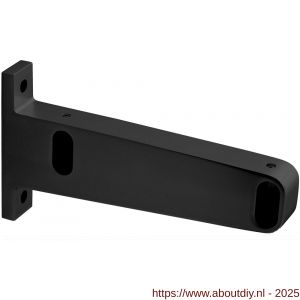 Hermeta 1081 garderobebuis steun eind rechts Gardelux 1 type 5 mat zwart - A20101566 - afbeelding 1