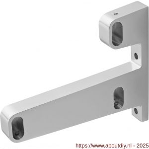 Hermeta 1091 garderobebuis steun eind rechts Gardelux 1 type 6 naturel - A20101868 - afbeelding 1