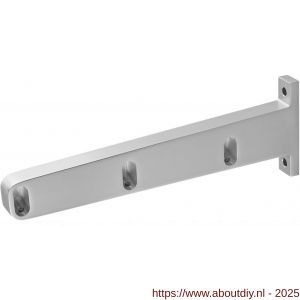 Hermeta 1111 garderobebuis steun eind rechts Gardelux 1 type 7A naturel - A20100482 - afbeelding 1