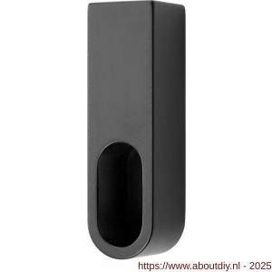 Hermeta 1194 garderobebuis plafondbevestiging steun eind Gardelux 1 type 1 mat zwart - A20101481 - afbeelding 1