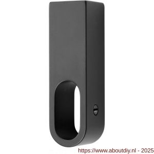 Hermeta 1196 garderobebuis plafondbevestiging steun midden Gardelux 1 type 1 mat zwart - A20101482 - afbeelding 1