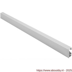 Hermeta 2000 garderobelijst Gardelux 2 42x16 mm L 500 cm mat naturel - A20102122 - afbeelding 1