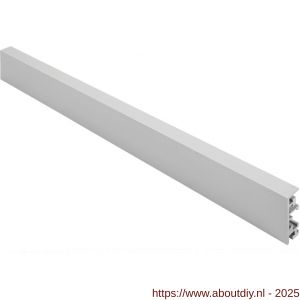 Hermeta 2001 garderobelijst Gardelux 2 56x16 mm L 500 cm mat naturel - A20102123 - afbeelding 1