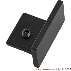 Hermeta 2160 garderobelijst eindstop Gardelux 2 voor lijst 2000 mat naturel - A20101689 - afbeelding 1