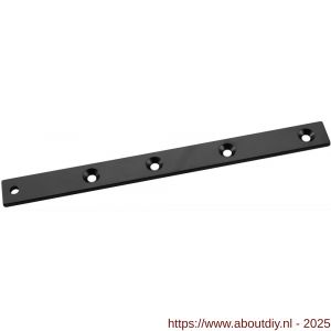 Hermeta 2354 garderobe achterplaat Gardelux 2 type 12 zwart - A20100567 - afbeelding 1