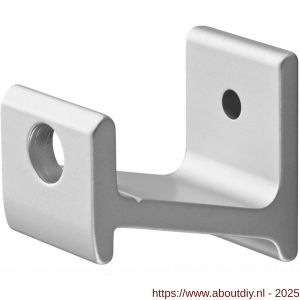 Hermeta 2660 garderobebuis wandsteun voor lijst 2650 mat naturel - A20100540 - afbeelding 1
