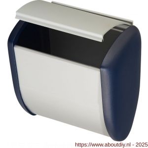 Hermeta 3275 wand afvalbak 2,5 L RAL 5011 - A20100211 - afbeelding 1