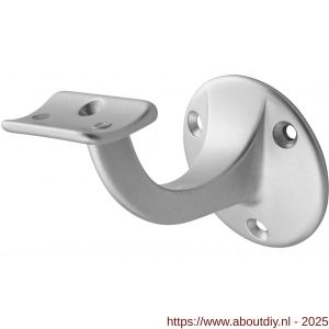 Hermeta 3500 leuninghouder 65 mm holzadel naturel - A20101800 - afbeelding 1