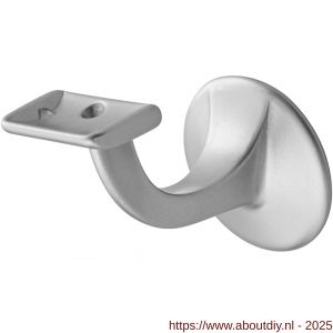 Hermeta 3503 leuninghouder 65 mm vlakzadel M8 naturel - A20101803 - afbeelding 1