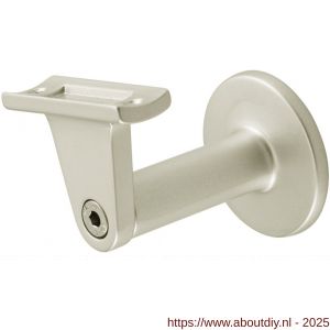 Hermeta 3515 verstelbare samengestelde leuninghouder holzadel tapgat nieuw zilver - A20100869 - afbeelding 1