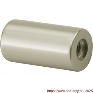 Hermeta 3530 leuninghouder zuil D=20 mm L=39 mm 2x M8 nieuw zilver - A20101000 - afbeelding 1