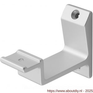 Hermeta 3540 leuninghouder vlakzadel opschroevend mat naturel - A20100881 - afbeelding 1