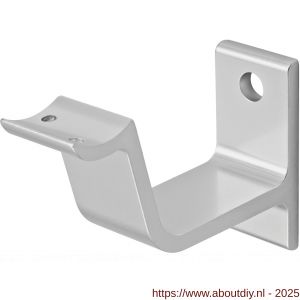 Hermeta 3553 leuninghouder holzadel profiel stokschroef M8 naturel - A20101459 - afbeelding 1