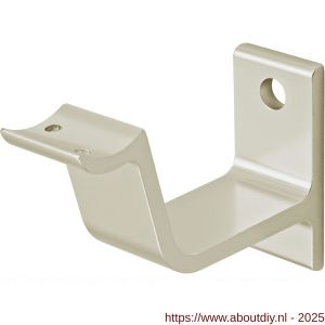 Hermeta 3553 leuninghouder holzadel profiel stok M8 nieuw zilver - A20101461 - afbeelding 1