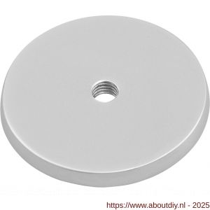 Hermeta 3564 leuninghouder rozet 60 mm met gat 8,5 mm naturel EAN sticker - A20100961 - afbeelding 1
