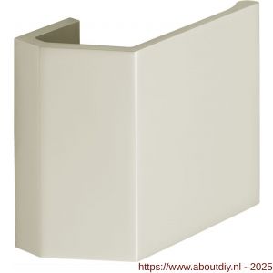 Hermeta 4310 deurduwer 80x90 mm 2x 8,5 mm nieuw zilver EAN sticker - A20100131 - afbeelding 1