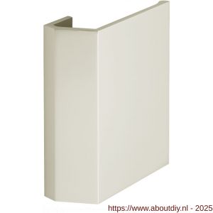 Hermeta 4321 deurduwer 150x113 mm 2x 8,5 mm nieuw zilver - A20100143 - afbeelding 1