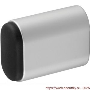 Hermeta 4702 deurbuffer ovaal 50 mm mat naturel - A20100094 - afbeelding 1