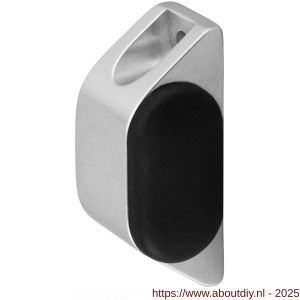 Hermeta 4750 deurbuffer 25 mm opschroevend naturel EAN sticker - A20100110 - afbeelding 1