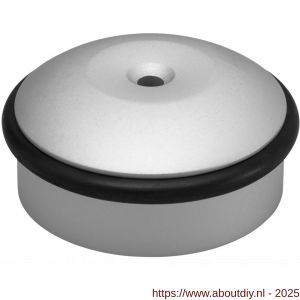 Hermeta 4760 deurbuffer vloer rond 60 mm mat naturel - A20100112 - afbeelding 1