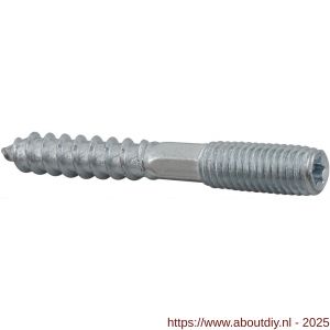 Hermeta 5900 stokschroef M8x60 mm verzinkt - A20100002 - afbeelding 1