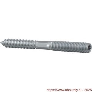 Hermeta 5900 stokschroef M8x80 mm verzinkt - A20100004 - afbeelding 1