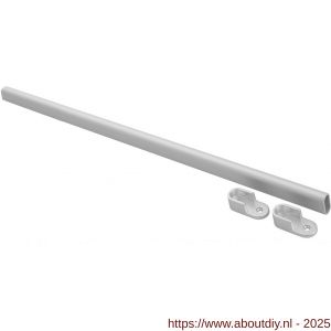 Hermeta 6604 garderobe kastroedeset 120 cm mat naturel - A20100062 - afbeelding 1