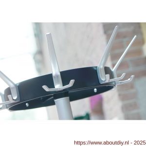 Hermeta 2250 staande garderobe kapstok original Graphite Grey - A20101361 - afbeelding 2