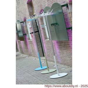 Hermeta 2250 staande garderobe kapstok original Blue Haze - A20101362 - afbeelding 3
