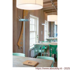 Hermeta 2250 staande garderobe kapstok original Blue Haze - A20101362 - afbeelding 4