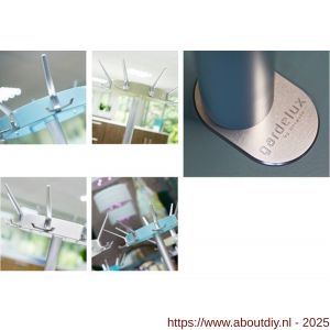 Hermeta 2250 staande garderobe kapstok original Pure White - A20101363 - afbeelding 2