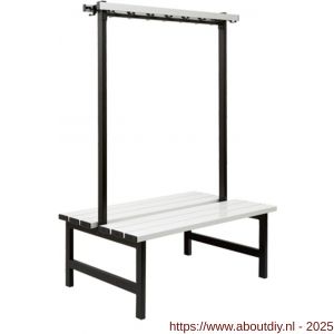 Hermeta 3076 zitbank banksteun Gardelux type 6 Gardelux vrijstaand zwart - A20101357 - afbeelding 5