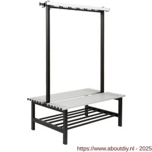 Hermeta 3076 zitbank banksteun Gardelux type 6 Gardelux vrijstaand zwart - A20101357 - afbeelding 6