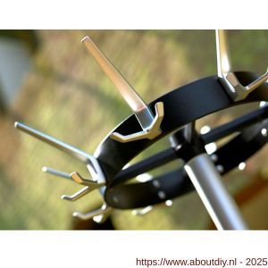 Hermeta 2250 staande garderobe kapstok original Graphite Grey - A20101361 - afbeelding 3