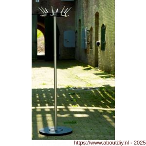 Hermeta 2250 staande garderobe kapstok original Graphite Grey - A20101361 - afbeelding 7