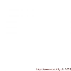 Hermeta 3023 zitbank Gardelux type 3 215 cm aluminium zitting zwart - A20101326 - afbeelding 1