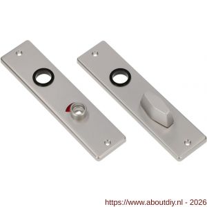 Ami 178/43 kortschild aluminium toilet- en badkamersluiting WC 5/57 mm F1 - A10900547 - afbeelding 1