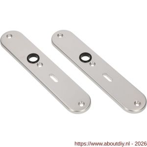 Ami 250/50/8/1 langschild aluminium sleutelgat SLG 56 F1 R6,5/R7,3 - A10900671 - afbeelding 1