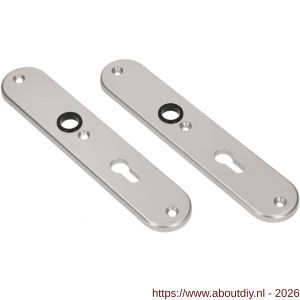 Ami 250/50/8/1 langschild aluminium profielcilinder PC 55 F1 R6,5/R7,3 - A10900672 - afbeelding 1