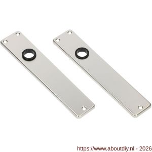 Ami 218/3 RH langschild aluminium rondhoek blind F2 - A10900663 - afbeelding 1