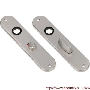 Ami 200/1/7 langschild aluminium toilet- en badkamersluiting WC 5/57 mm F1 - A10900623 - afbeelding 1