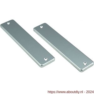 Ami 165/4 RH kortschild aluminium rondhoek geheel blind F1 - A10900508 - afbeelding 1