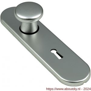 Ami 177/1 Klik knopkortschild aluminium knop 160/40 vast kortschild 177/1 SLG 72 Klik F1 - A10900717 - afbeelding 1