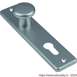 Ami 180/41 RH knopkortschild aluminium rondhoek knop 160/40 vast kortschild 180/41 RH PC 72 F1 - A10900728 - afbeelding 1
