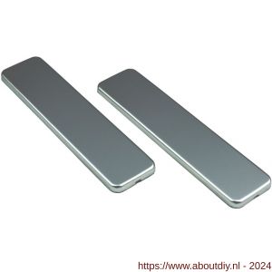 Ami 185/44 Klik kortschild aluminium geheel blind F1 - A10900594 - afbeelding 1