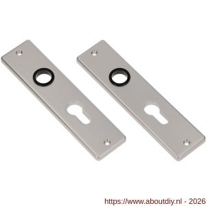 Ami 178/43 kortschild aluminium profielcilinder PC 55 F1 - A10900540 - afbeelding 1