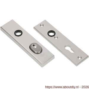 Ami VHB 193/15 KT veiligheidskortschild SKG*** kerntrekbeveiliging VHB 193/15 buiten kerntrek KT 55 en binnen profielcilinder PC 55 F1 deurdikte 38-42 mm - A10901371 - afbeelding 1