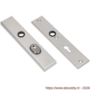 Ami VHB 251/15 KT veiligheidslangschild SKG*** kerntrekbeveiliging VHB 251/50/15 buiten KT 85 en binnen profielcilinder PC 85 F1 deurdikte 38-42 mm - A10901514 - afbeelding 1