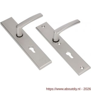 Ami VHB 251/50 veiligheidslangschild SKG*** VHB 251/50 buiten en binnen profielcilinder PC 72 deurkruk 332 F2 deurdikte 38-42 mm - A10901452 - afbeelding 1