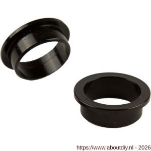 Ami deurbeslag geleidering nylon zwart set 100 stuks - A10901768 - afbeelding 1